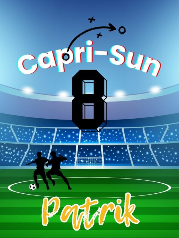 etiketa Capri-Sun fotbal